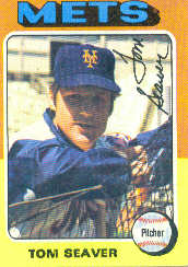 1975 Topps Mini Baseball Cards      370     Tom Seaver